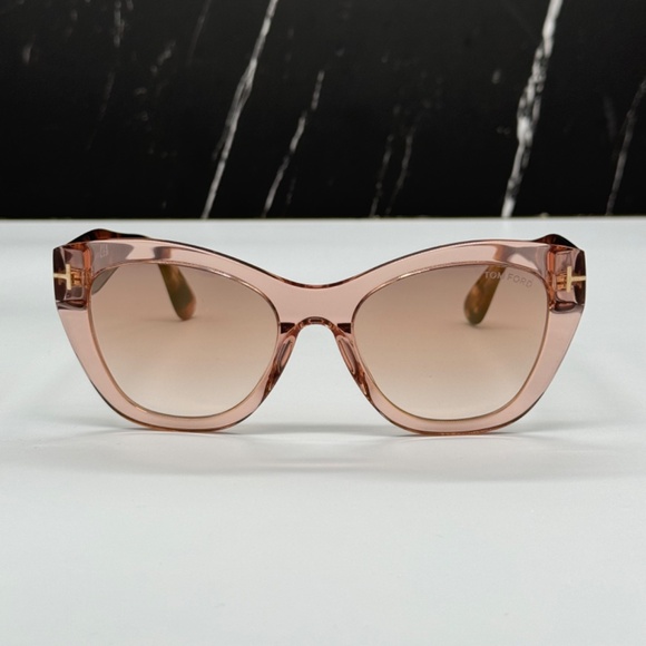 NEW TOM FORD TF940 72G WOMEN PINK SUNGLASSES TOM FORD CARA FT0940/S 72G - Picture 3 of 10